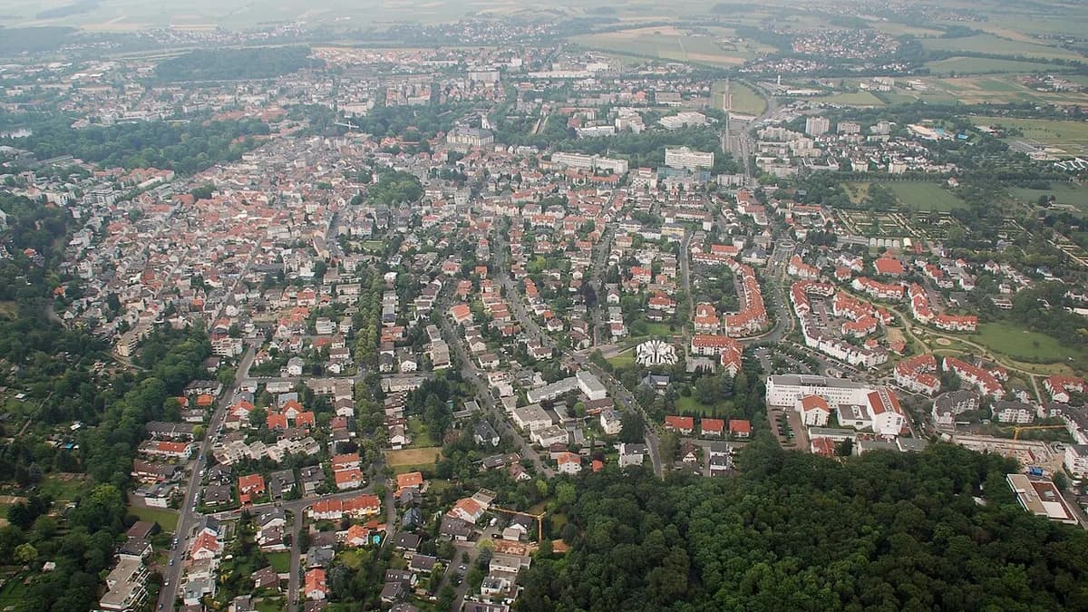 Stadtansicht von Bad Nauheim