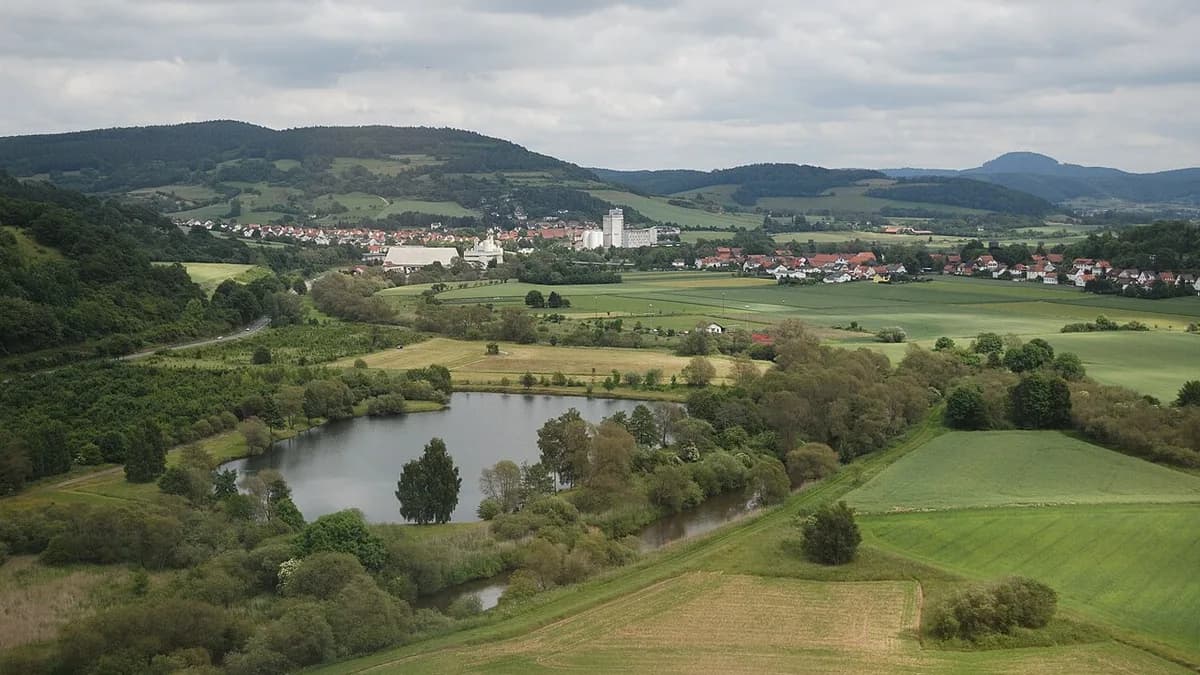 Stadtansicht von Morschen