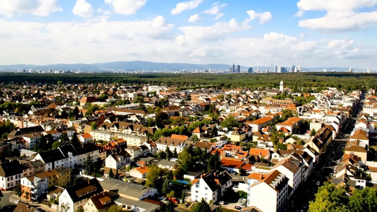 Stadtansicht von Neu-Isenburg